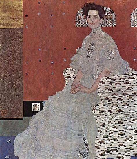 Gustav Klimt Portra der Fritza Riedler France oil painting art